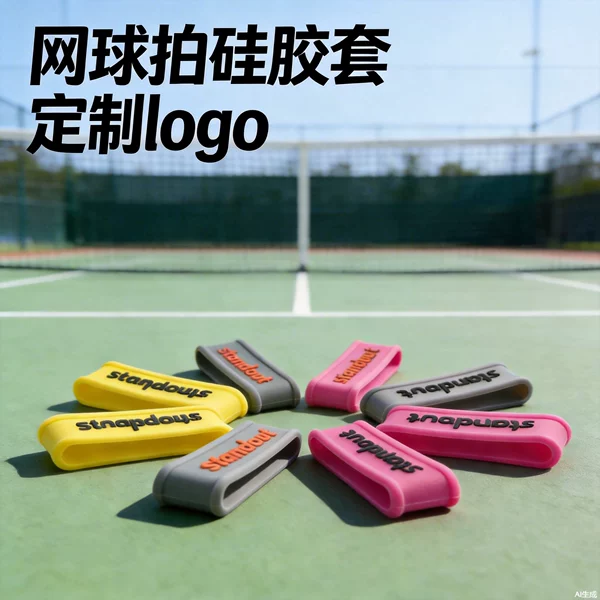 Pickleball Racket Grip Ring, Tennis Racket Anti-Slip Cover, Pickleball Racket Silicone Ring Accessories, Anti-Slip Rubber Ring, Sealing Ring