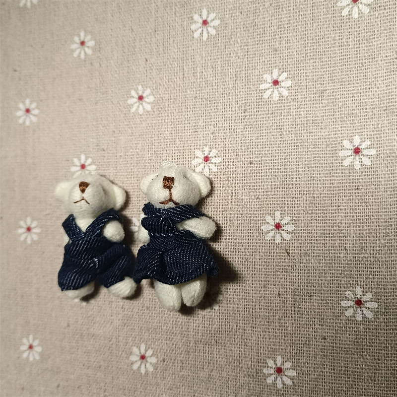 청바지 스커트 바지 무작위 1 (곰 판매하지 않음) 만 판매하는 4.5cm 당기는 곰 착용에 적합