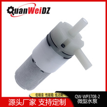 370B微型水泵 耐高温抽水泵12V啤酒机喷雾器茶几直流自吸隔膜水泵