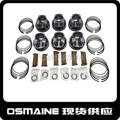 318342 318341 is suitable for Maserati 3.0 gasoline V6 piston assembly 1 set of 6 pieces (Piston, piston ring, piston pin)