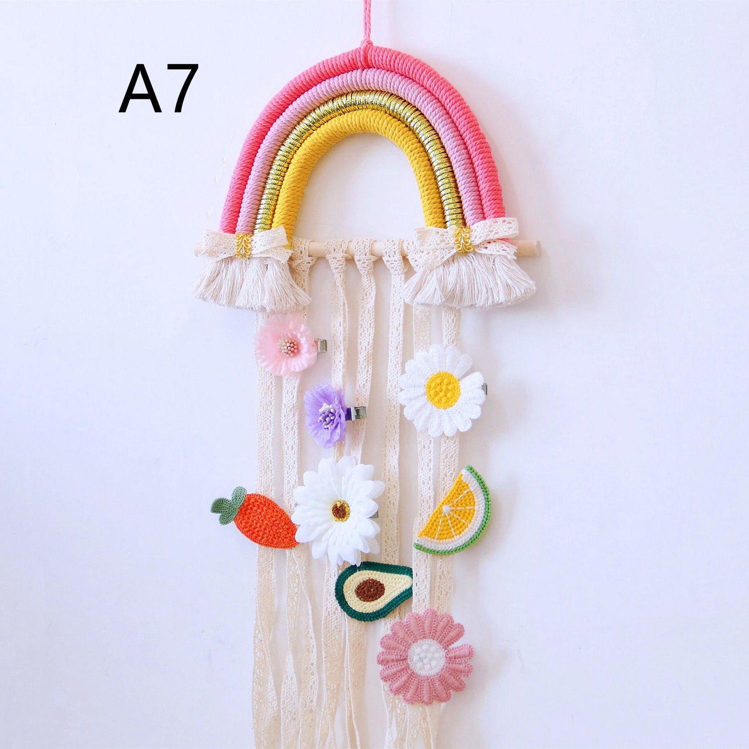 Fashion Rainbow Cotton String Hanging Ornaments display picture 9