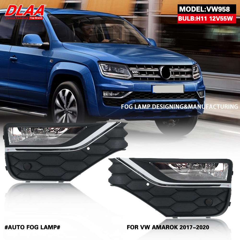 Aplicable a Volkswagen 16 17 18 años AMAROK conjunto de lámpara de niebla delantera nueva pickup luz de viaje diurna luz de barra