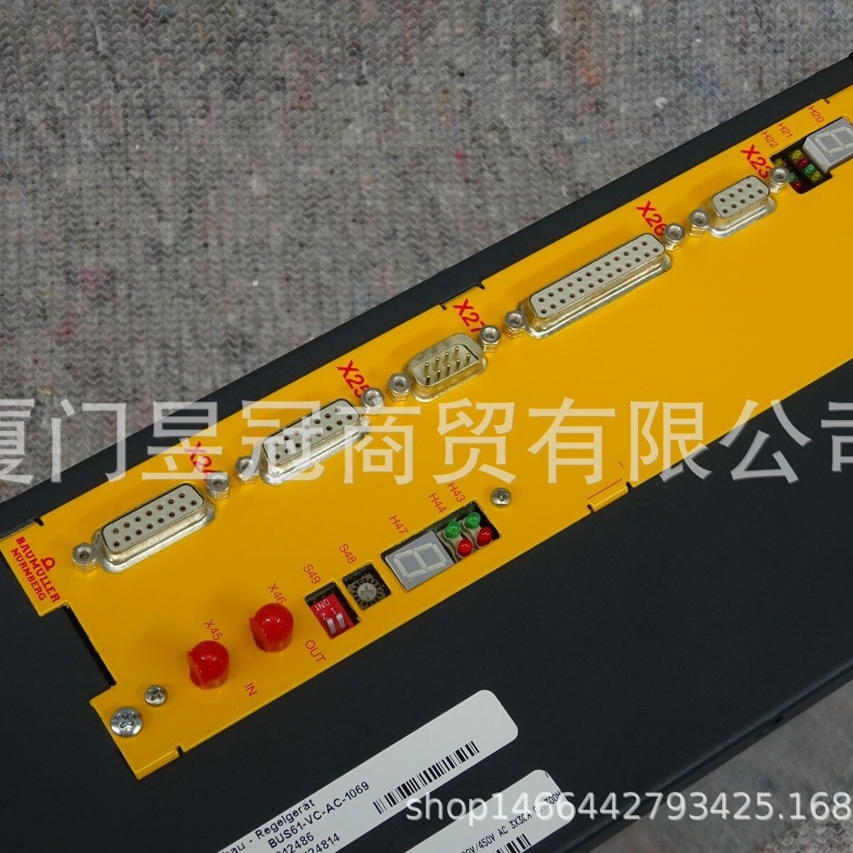 全新原装BAUMULLER包米勒 BUS61-30/45-54-0-00 BUS61-VC-AC-1069