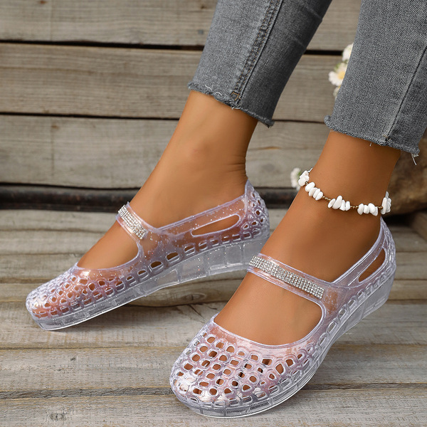 Sandals wedge heel