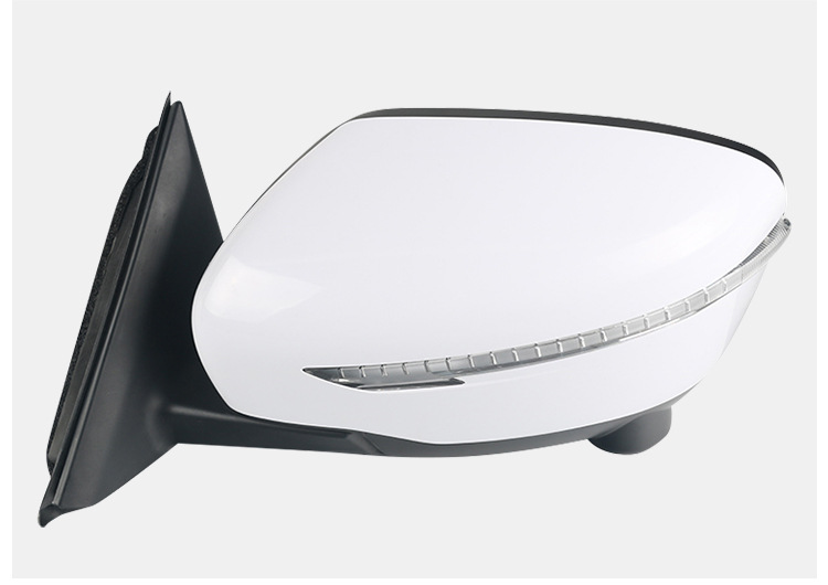 Suitable for 14-21 Qashqai Reversing Mirror Assembly Qashqai Rearview Mirror Assembly Left and Right Foldableing Reflective Mirrors