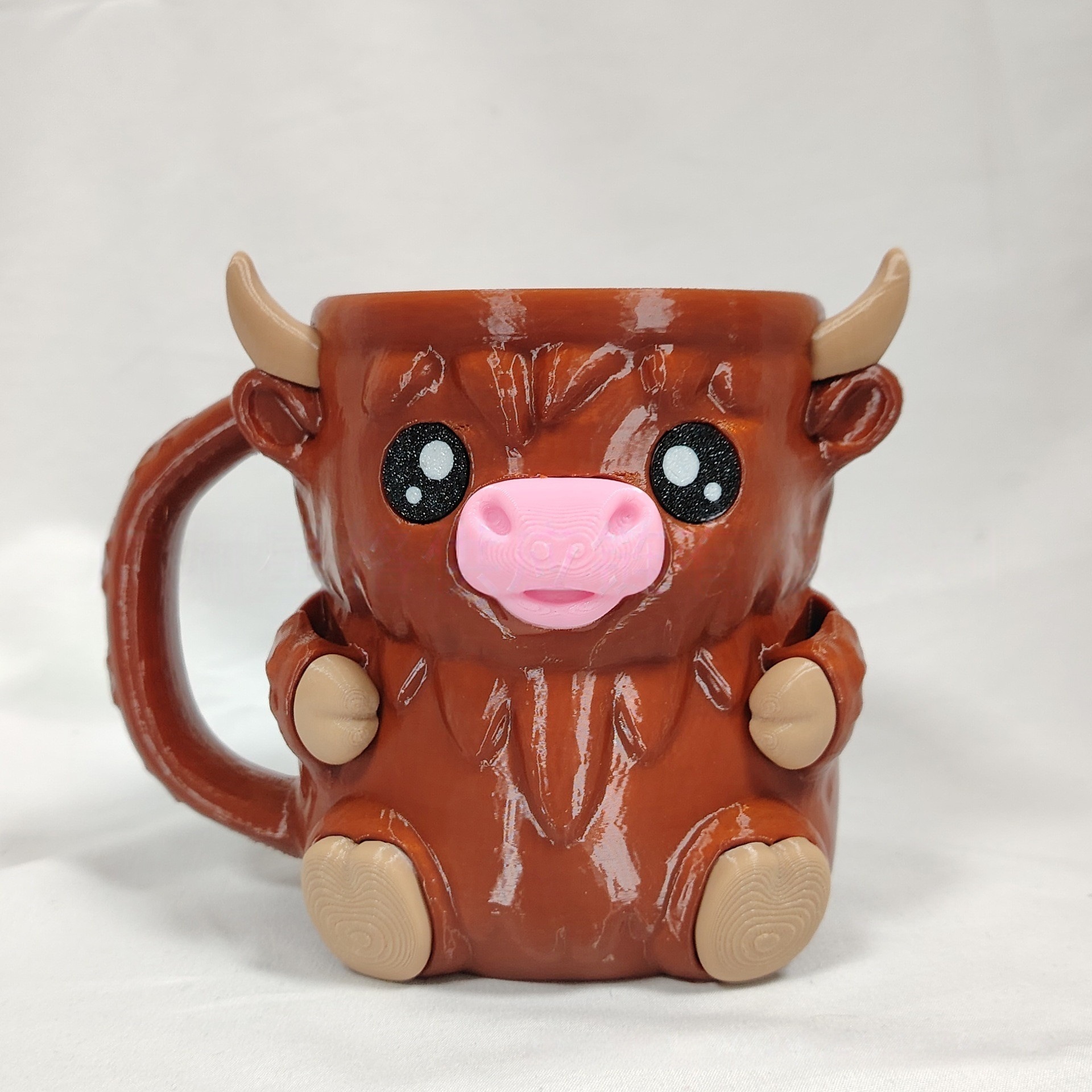Stock Highland Cow Ice Pint Holder Highland Cow Ice Pint Holder