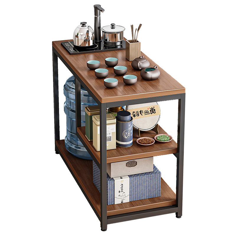 Sofá lado gabinete sala de estar hogar simple moderno pequeño apartamento mesa de café mesa de té balcón Luz de lujo ins estilo