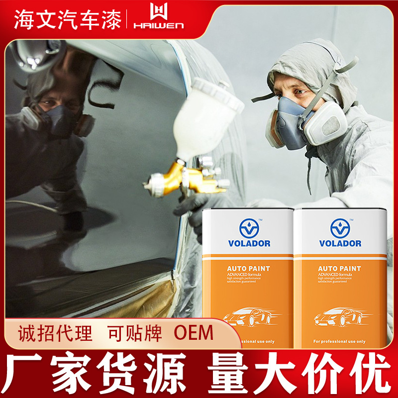 飞鱼透明罩光清漆防腐清漆固化剂套装高光泽汽车专用大容量厂批发