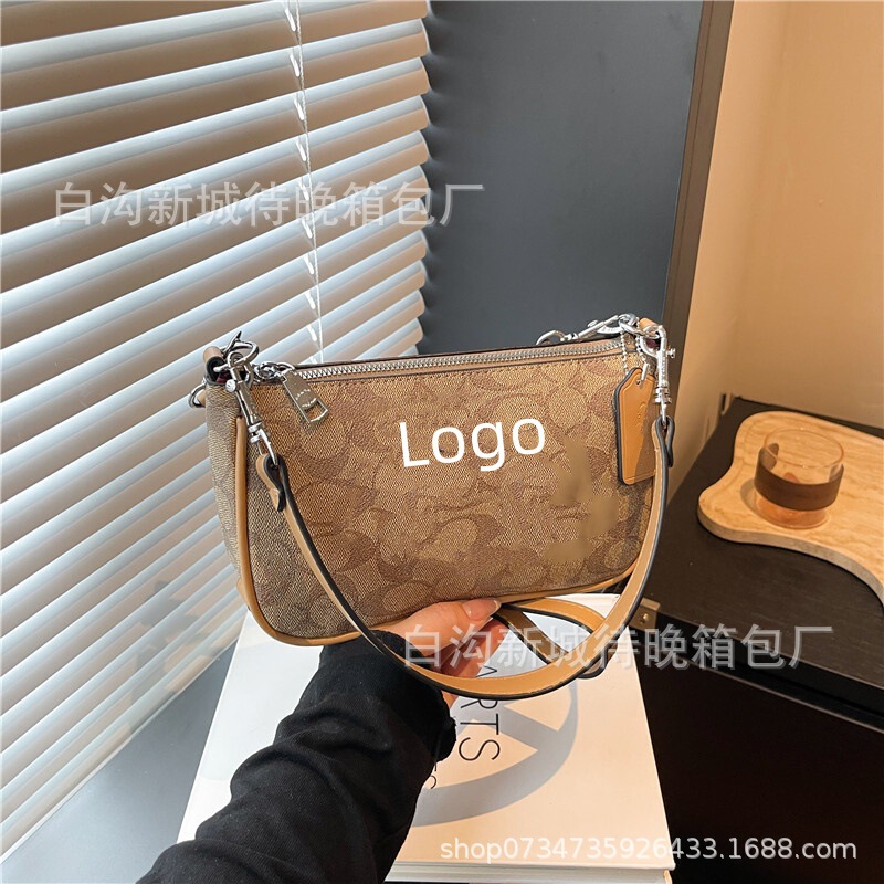 跨境外贸欧美时尚休闲通勤斜挎包流行印花字母腋下单肩女包包bags|undefined