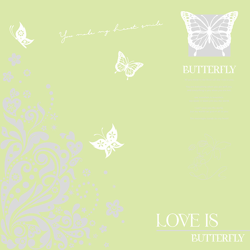 Flores fábrica de fiesta al por mayor nuevos productos transfronterizos mariposa hueca flor florista embalaje de papel impermeable material de embalaje ramo