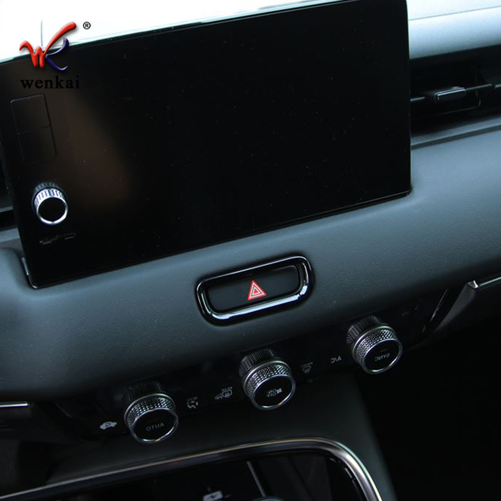 Adecuado para 21 Honda Bozhi modificado doble luz intermitente dos piezas HR-V Luz de alarma especial Decoración interior marco