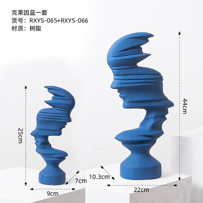 リビングルームの置物は軽くて豪華で高級な雰囲気のお酒棚の装飾品です。