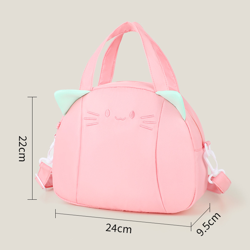 Nuevo gato bolso de niña bolso de hombro lindo bolso de moda caramelo bolso de mano casual de mujer bolso de viaje
