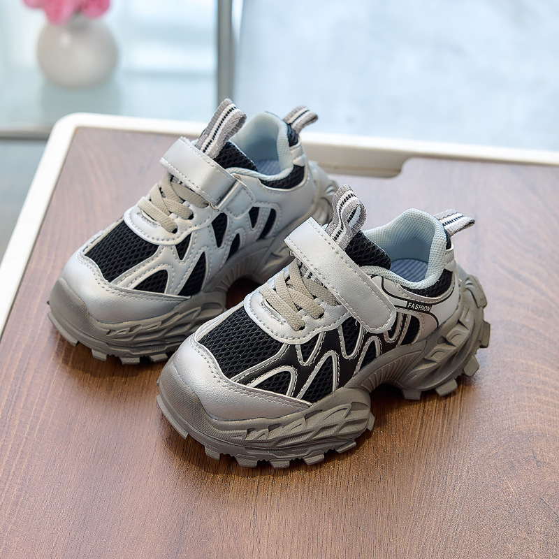 Primavera y otoño zapatos deportivos para niños, zapatos ecológicos para niñas, zapatos para padres, zapatos casuales transpirables para niños.