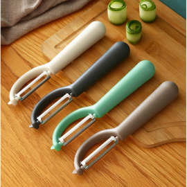 P刨刮皮刀不锈钢苹果削皮器水果蔬菜厨房削皮刀多功能土豆去皮器