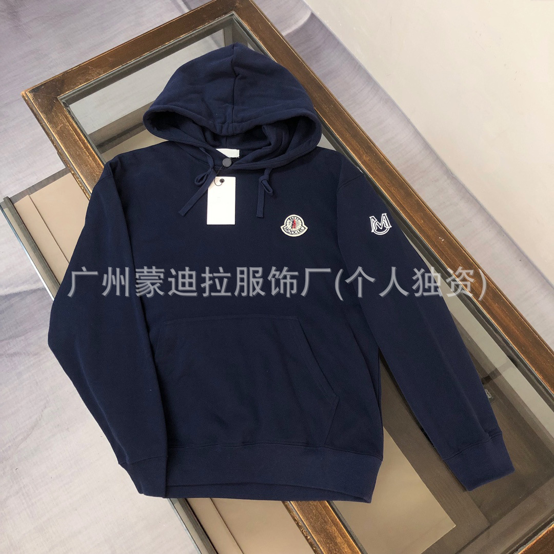 秋と冬の新しいオリジナル標準 Mengkoumiao メンズフード付きスウェットシャツルーズ刺繍大きいサイズテリースウェットシャツ男性と女性のカップル用