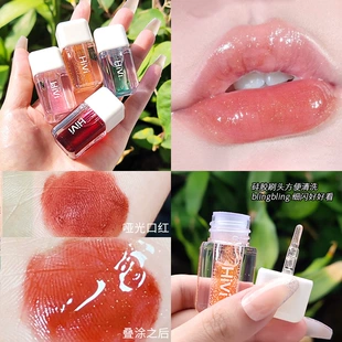 Hivi Light Water Sensing Lip Hel оптовый TEMU блеск для губ доступен мини-блеск для губ блеск для губ shrimp skin V006