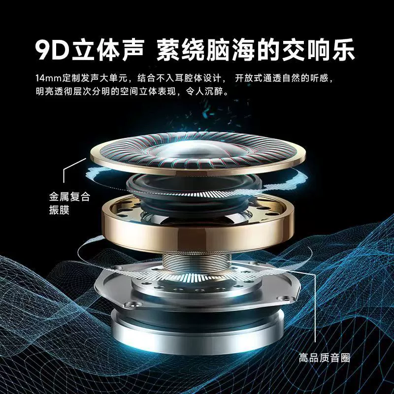 Wireless earbuds A520, bluetooth, charging case, up to 24 hours playtime