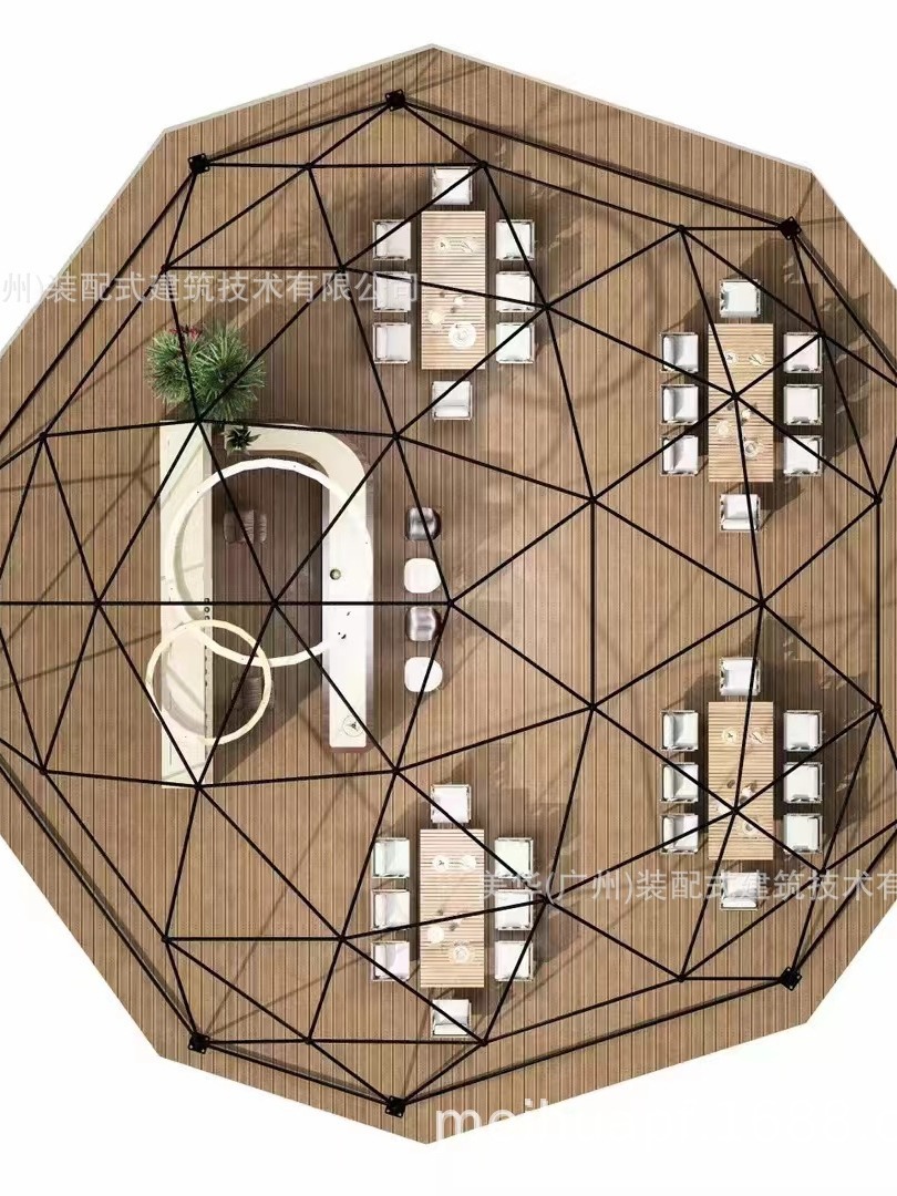 Cúpula esférica redonda arqueada semicircular cortina de recepción tienda a prueba de viento y lluvia cortina de sol multicolor