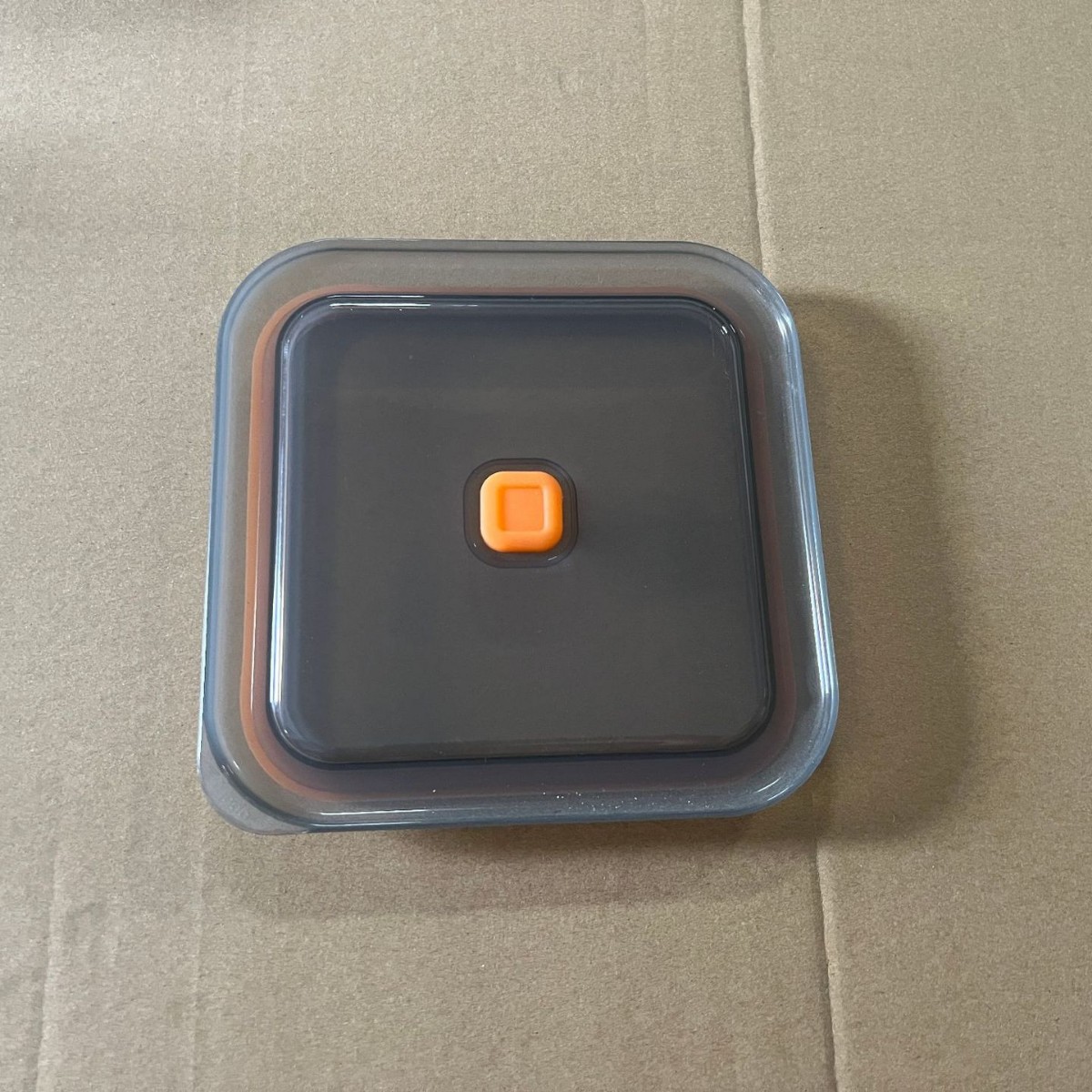 Caja de fracción de acero inoxidable cuadrada de sabor de la olla caliente tienda de condimentos con cubierta caja de condimentos comerciales tienda de té de leche caja de condimentos