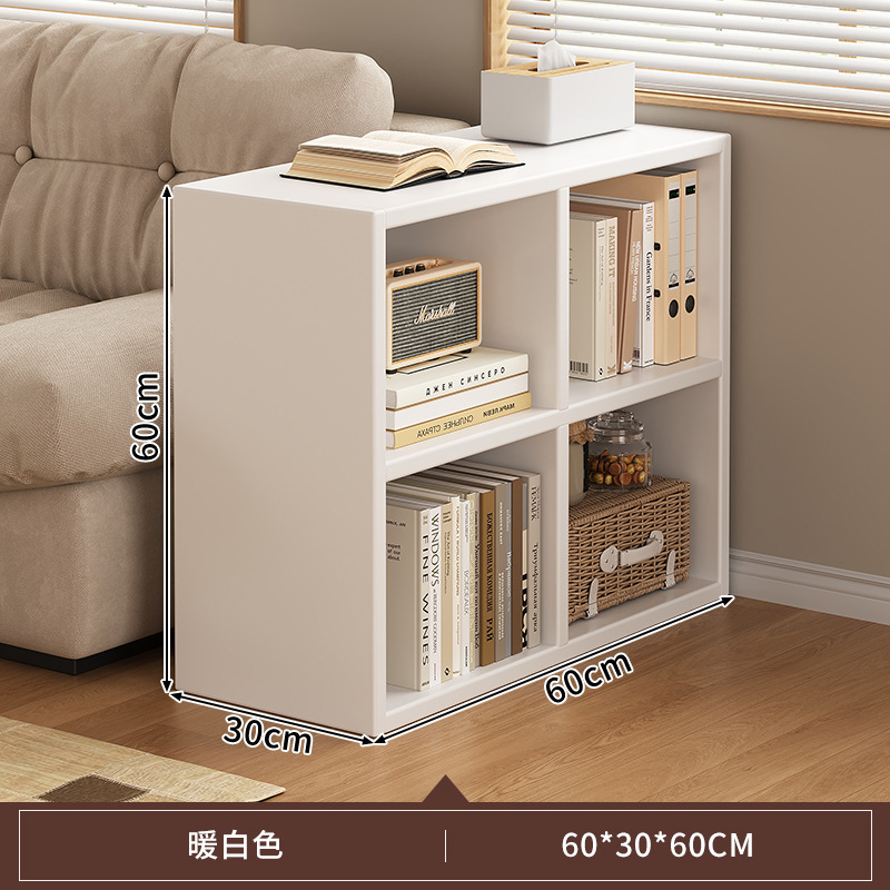 Estante de libro Estante de piso Estante de estantería sala de estar integrada contra la pared Estante de almacenamiento armario de almacenamiento dormitorio medio rodeado gabinete de celosía