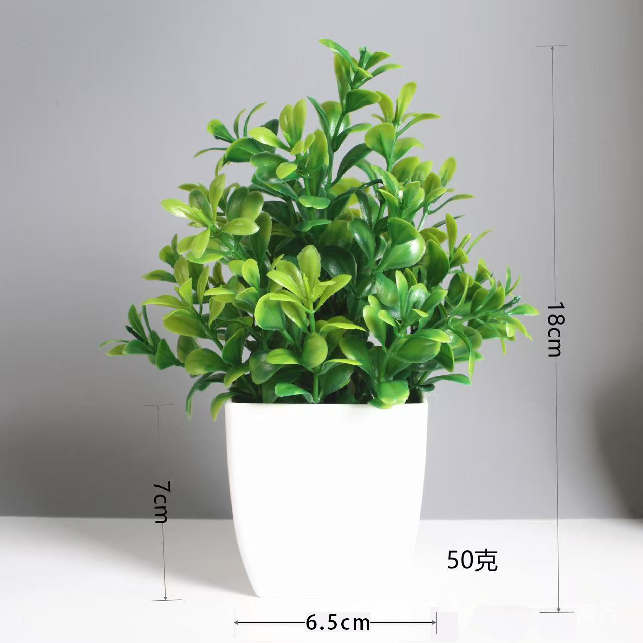 Transfronterizos venta caliente planta simulada planta simulada verde decoración interior y exterior maceta de plástico maceta de eucalyptus image 13