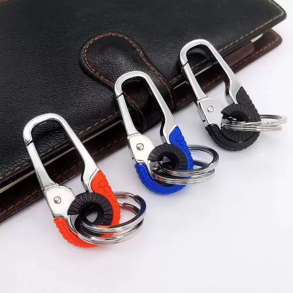 Hot men's business waist hanging car key chain creative metal key chain wholesale home Daily Business Super gift