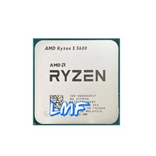 AMD R5 5600散片AM4六核十二线程台式机电脑CPU散片适用