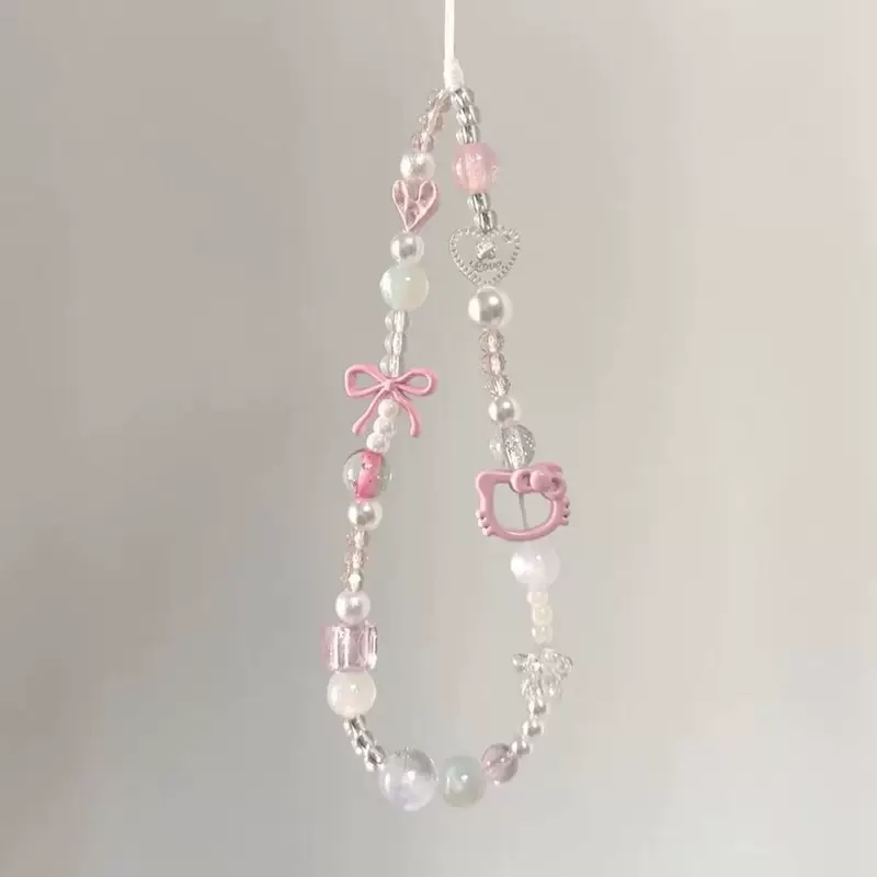 Фиолетовый брендовый смартфон, цепь, ремешок, камера, подвеска, бисер bracelet, 2025 год