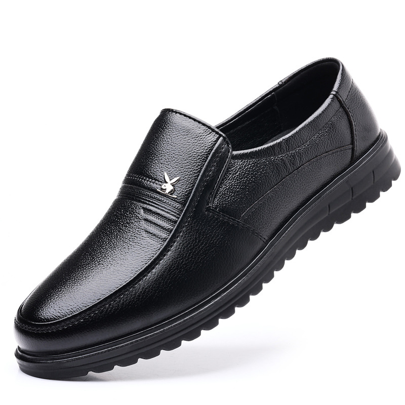 Zapatos de Cuero Casuales de Moda para Hombre 2025, Suela Suave, Mocasines de Superficie Suave, Zapatos Planos Tipo Dad, Entrega Directa de Fábrica.