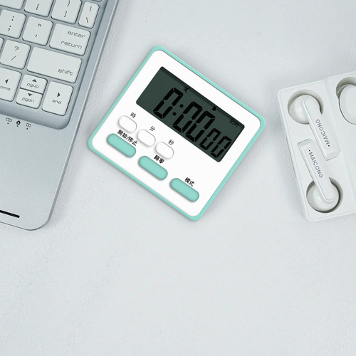 Kitchen Baking Timer Visual Minimalist Stylish Electronic Timer Student Alarm Clock Study Time Manager