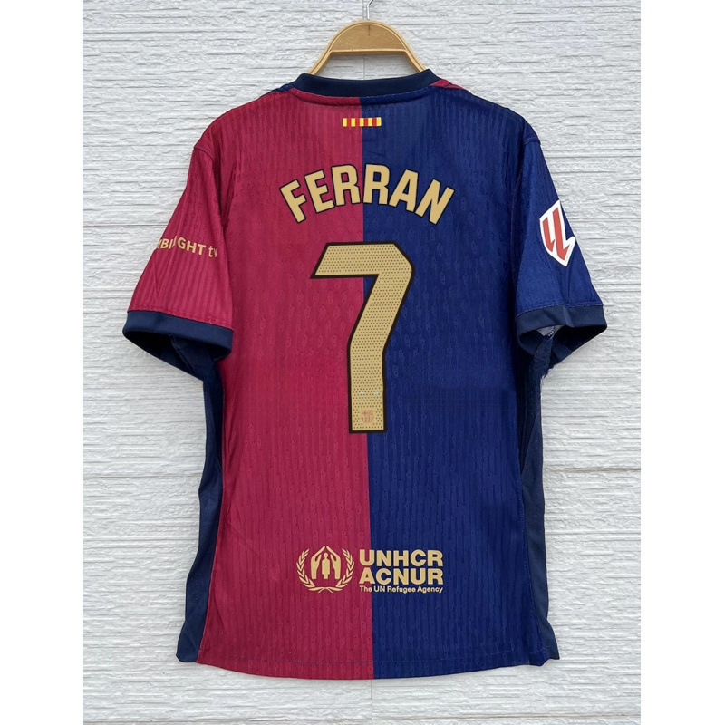 2526 camiseta de fútbol de La Liga, estrella del Real Madrid, Mbappé Vinicius, la misma camiseta impresa número mayorista transfronterizo