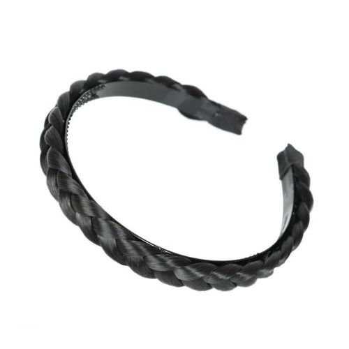 Internet celebrity's same style wig headband female fishbone braid Internet celebrity's toothed non-slip headband braided hair braid