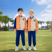 夏季幼儿园园服运动服校服套装小学生班服春秋季儿童毕业照三件套