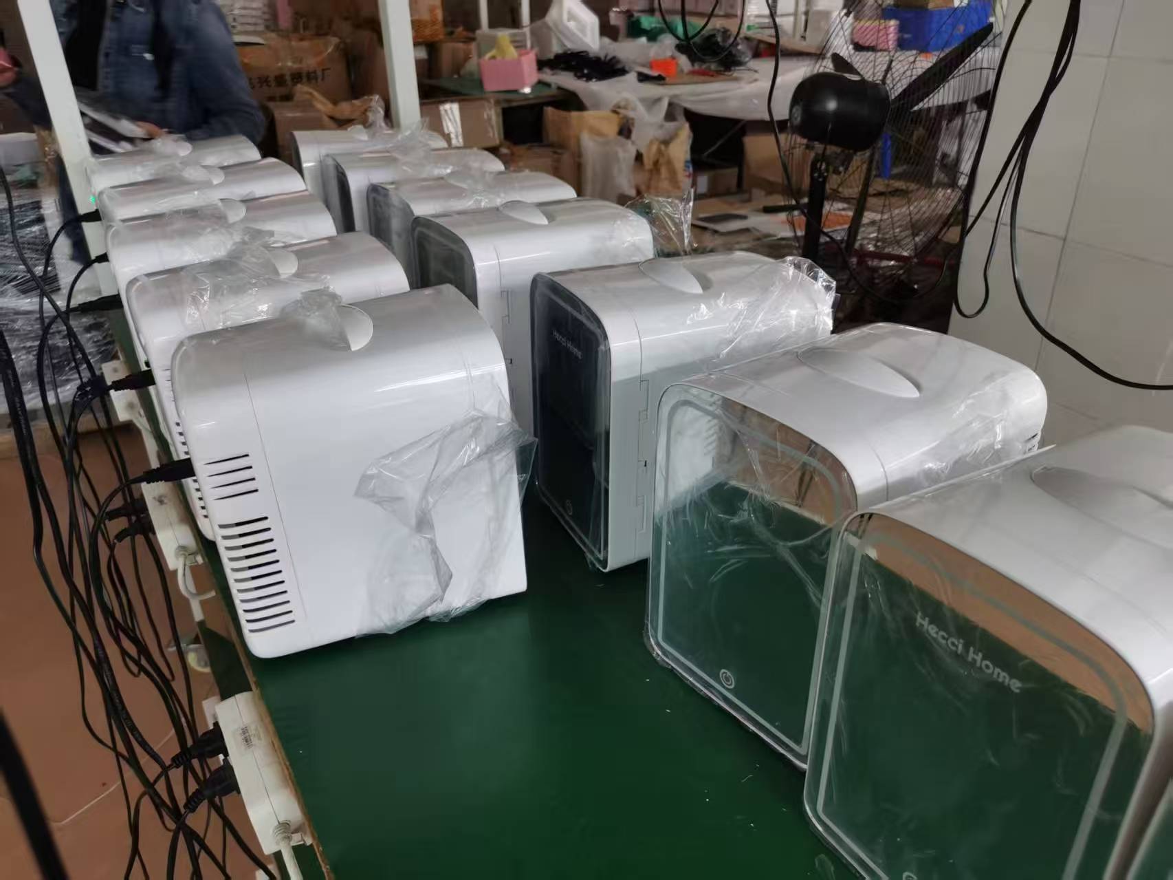 Cross-Border Export Popular Mini Beauty Refrigerator Led Light Makeup Mirror Car Home Refrigeration 4L6L