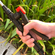 供应喷雾器开关手柄手捏直通手柄 电动喷雾开关红头开关 外丝大头