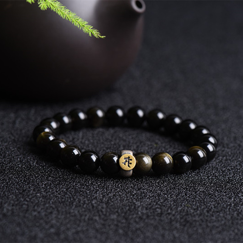 Organic bracelet natural stone