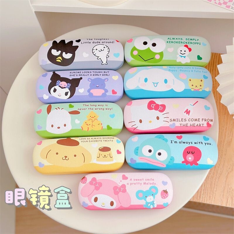 New Cross-Border Sanliou Glasses Case for Children, High-End, Stylish, Anti-Drop, Anti-Pressure Glasses Storage Box New Cross-Border Sanliou Glasses Case for Children, High-End, Stylish, Anti-Drop, Anti-Pressure Glasses Storage Box