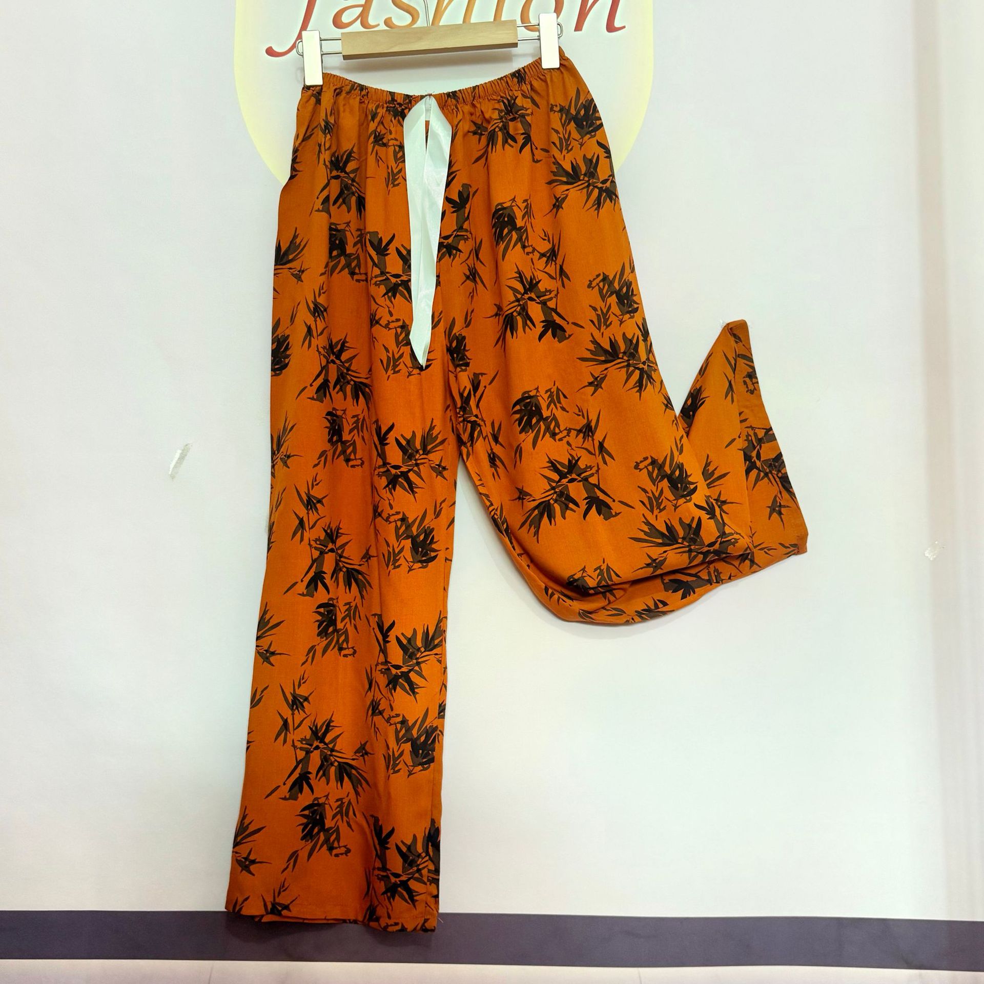 Pumpkin color ancient bamboo