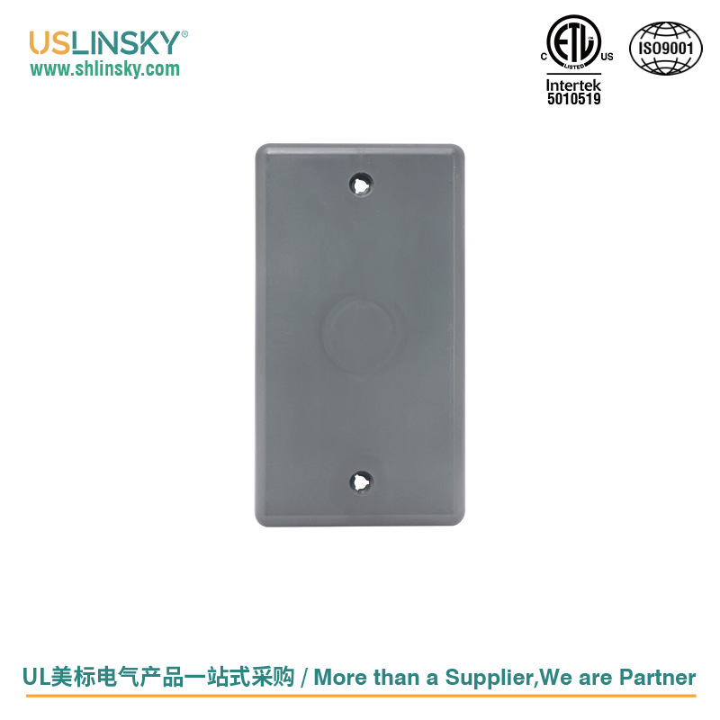 Linsky灵天PHBC-B美标PPOPVC材质ETL认证明装家用电气塑料盒