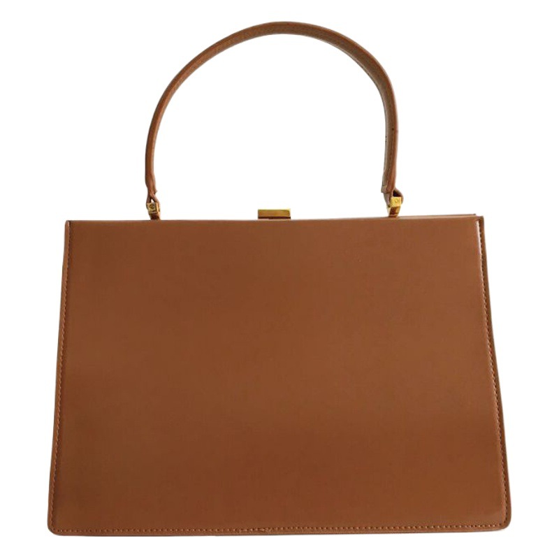 Bolso de Moda Otoño-Invierno 2025, Bolso de Mano Retro Simple con Clip, Bolso de Mujer, Estilo Coreano, Tipo Baguette