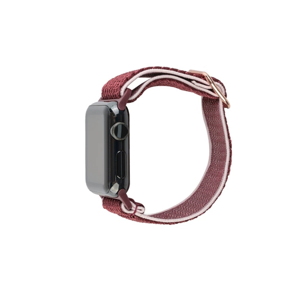 Wave pattern-wine red