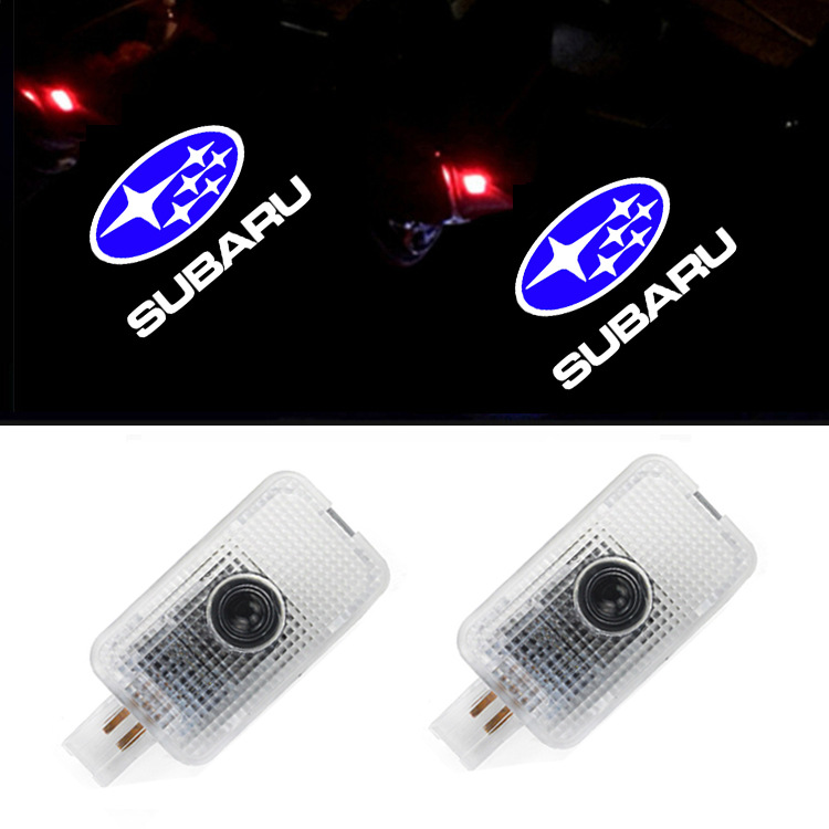 Convient pour Subaru bienvenue lumière BRZ Forest homme fier tigre lion aile léopard chipeng XV spécial voiture porte lampe de projection
