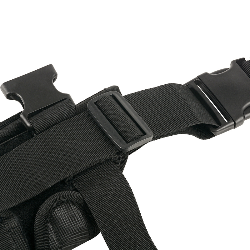 Funda táctica oculta multifuncional CS para cintura y pierna con camuflaje militar y bolsa para pistola, ideal para deportes al aire libre y extracción rápida.