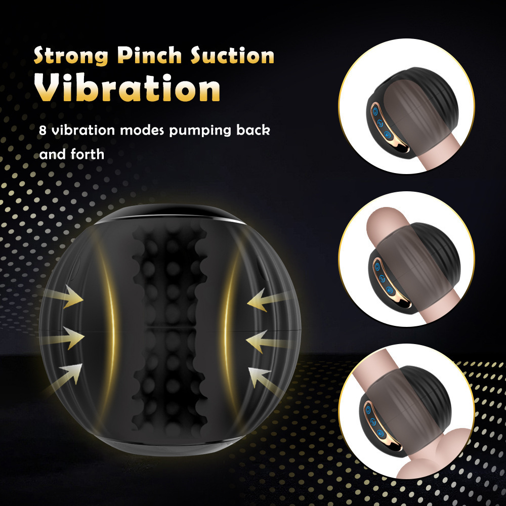 Automatic Telescopic Rotating Male Masturbator Cup with Silicone Sleeve — detail image 6