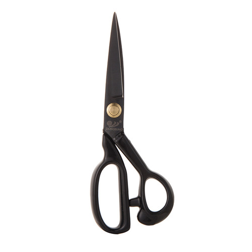 Dongsheng tailor scissors leather cloth professional clothing sewing scissors large cutting cloth household industry manganese steel