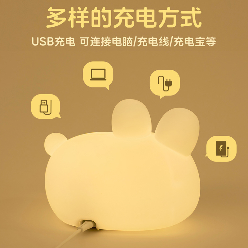 Animal Party Dinosaur Oveja Conejo Reloj electrónico para niños Multifuncional Estudiante Sleep Inteligente Despierta junto a la cama Alarma