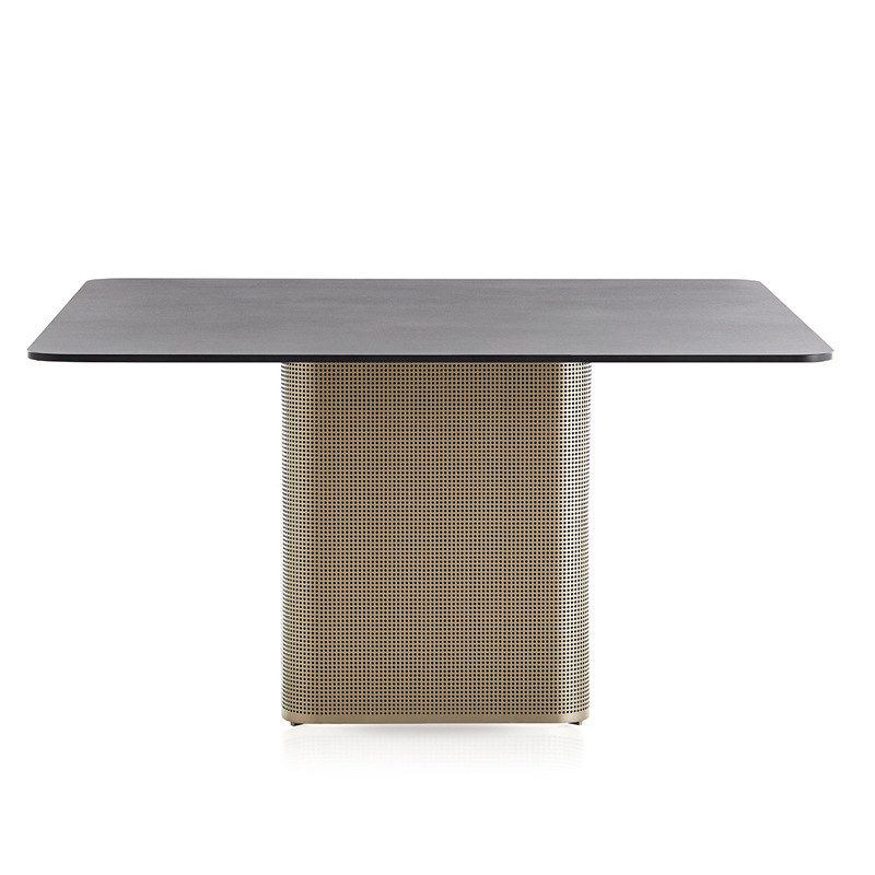 Sofá de acero inoxidable al aire libre Combinación Villa Jardín Mesa y silla de ocio Ventas Balcón Muebles al aire libre