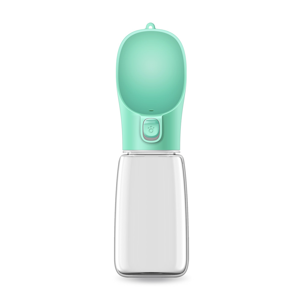 Perro de salida hervidor de agua potable taza portátil alimentador de agua potable perro paseando botella de agua para mascotas taza portátil suministros