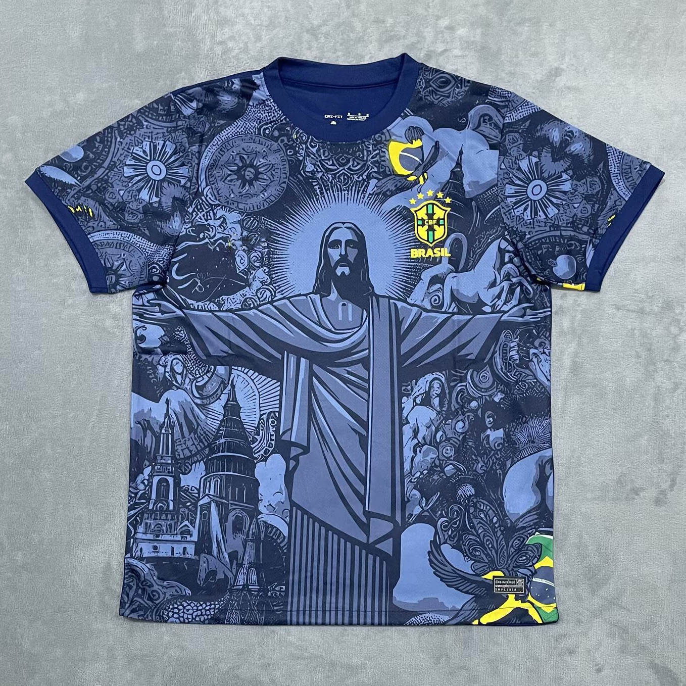 Camiseta de la Copa de Europa 2025 equipo nacional México Alemania Portugal Brasil España impresión tailandesa camiseta de fútbol